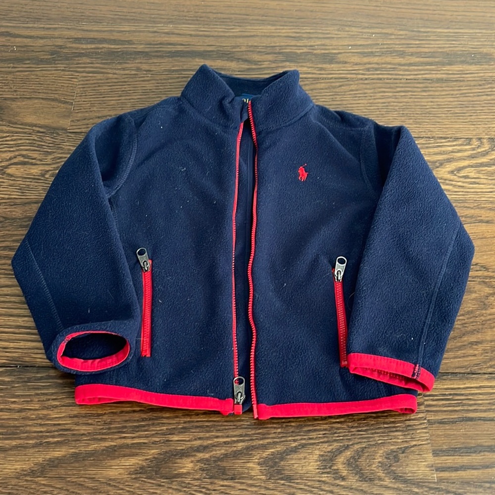 Excellent condition fleece polo Ralph Lauren 4t